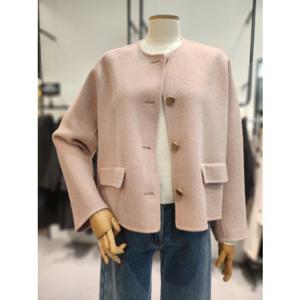 [코데즈컴바인] (CJD-HC502WA) 라운드넥 싱글 핸드메이드 코트