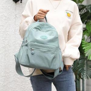 [프롬슈] 사이드 밴딩포켓 캐주얼백팩 여자데일리가방