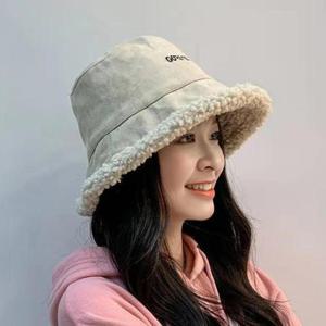 털버킷햇 여성털모자 벙거지모자 캠핑 겨울모자 LK-HT12