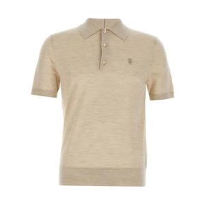 버버리 폴로 티셔츠 8103102NUTMEG