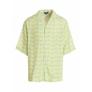 [GCDS] 라프리마 남성 셔츠 Waved 로고 SS23M24072351 그린 /8