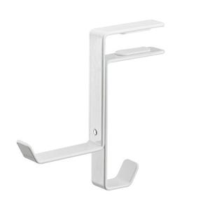 공간활용 헤드폰거치대(화이트)/ 책상 헤드셋거치대