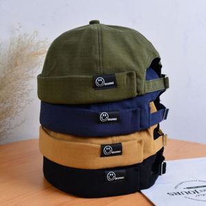 남여공용 숏비니 아메카지룩 스마일 댄디 남자 와치캡