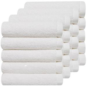 [다주타올]20장 호텔수건 40수 코마사 200g 플렉스 화이트 백색 흰 두꺼운 무형광 순면 수건 타올