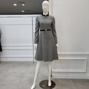 [미니멈]시스루 카라 하프넥 원피스 (MYDGWO0810MX)_IC