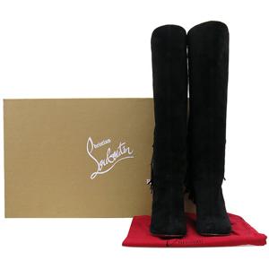 [스미스마켓] 크리스찬 루부탱 블랙 부츠 여성구두