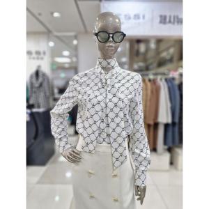 제시뉴욕 세이브존04 탈착 타이 블라우스 DE1BP0530PP