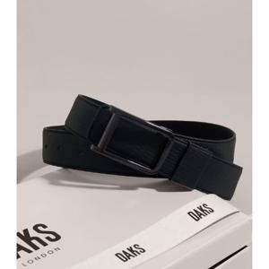 [닥스] 블랙 프리미엄 이태리 수입가죽 후크 벨트 DBBE5E130BK