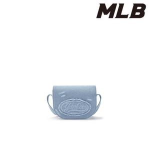 MLB (3ACRVD15N-50BLL)  25S 신상 레터링 빈티지 데님 크로스백
