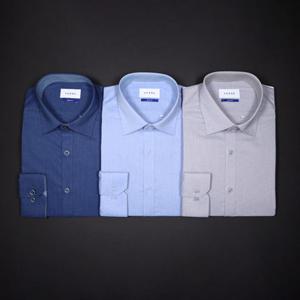 [YEZAC] 구김적은 멜란지 스트레치 슬림셔츠 3종 택1(YJESIS346 NY외)