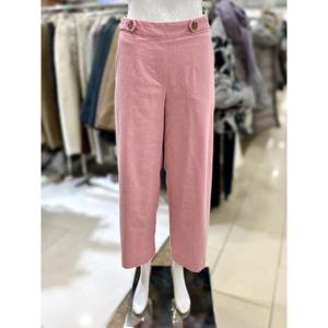 소고 세이브존01 허리 밴딩 봄 와이드 면 바지 AL1XA08