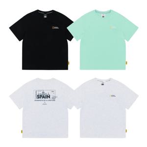 K252UTS930 여행 그래픽 반팔-1 3종택 1