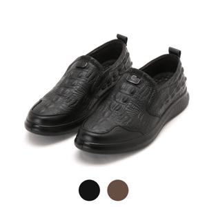 [파파브로]크록스타일 비건 레더 워커 WW-SE-HDH111