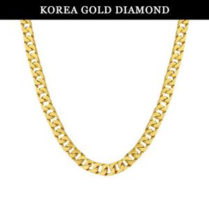 [한국금다이아몬드] 순금 체인 목걸이 24K 금목걸이 면 37.5g