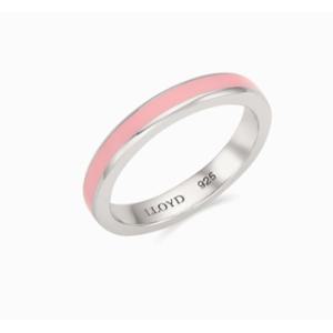 [로이드] (15호)엔드리스에폭시 핑크 반지 LLRS22204S