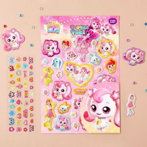 금홍팬시 캐치 티니핑 시즌3 빅 레인보우 젤리데코 스티커 (하츄핑) 다이어리꾸미기 다꾸용품 다이어리꾸미