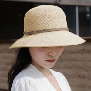 데일리 클로슈(베이지) 여름 여성 챙모자