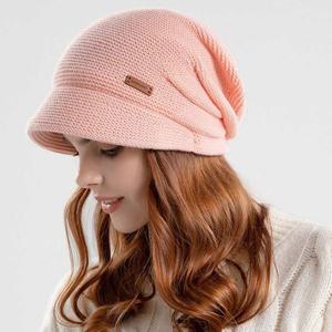 여성 니트캡 벙거지 보넷모자 할머니 중년모자 선물용