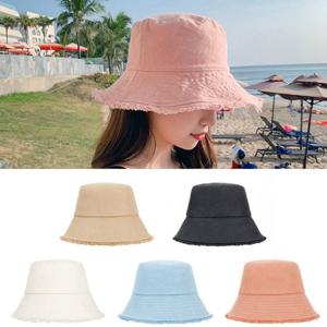 면소재 밑 해짐으로 예쁜 포인트 데일리 버킷햇