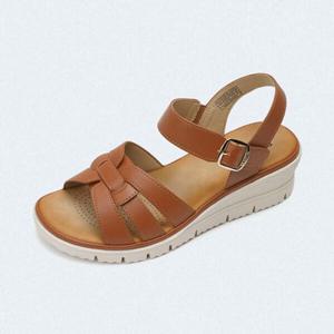 베어파우 LAVINA 여성 데일리 경량 키높이 샌들 탄 K2976042RB-W