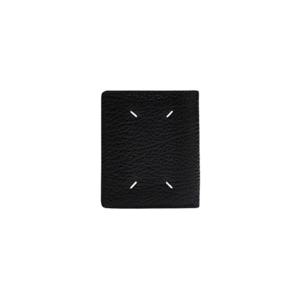 메종 마르지엘라 컴팩트 반지갑 블랙 S56UI0140P4455T8013