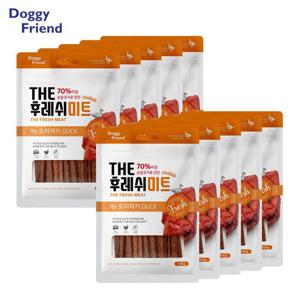THE 후레쉬미트 오리 100g x10 반려견간식 노령견간식 반려견저키 강아지저키 강아지간식