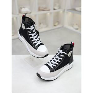 [코디엘루]메쉬 하이탑 여성 밴딩 여름 스니커즈 5cm CDSP500761