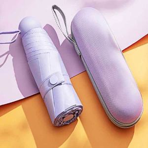 라벤더 캡슐형 초경량양산 양산 5단