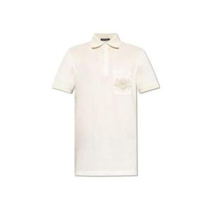 돌체앤가바나 DG 로고 자수 반팔 폴로 셔츠 G8SN8ZG7O2I A4567 TP934618191