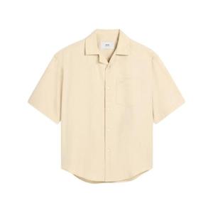 25 FW 아미 파리스 반소매 셔츠 E25HSH236CO0099 TP434588023