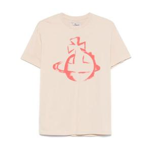 25 FW 비비안웨스트우드 스텐실 구체 클래식 티셔츠 3G010033J001M TP434381665