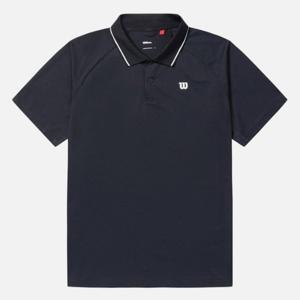 윌슨반팔티 JQS W241001TPS41-BLK 남성 반팔 피케 폴로 티셔츠