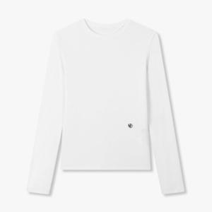 보브  (7155340007) 사이드 슬릿 골지 티셔츠