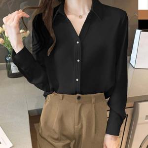 KAA 8307 여자브이카라블라우스