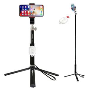 아트박스/본젠 TM-763G 스마트폰 블루투스 셀카봉 삼각대 SET (