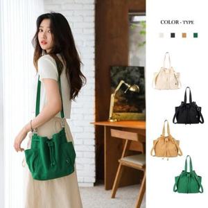 아트박스/이룸 캔버스 복조리 버킷 크로스 에코백 (4COR)