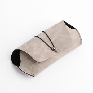 아트박스/위드마켓 뉴트로 가죽 선글라스케이스(그레이)