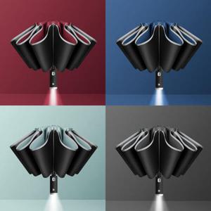 아트박스/위드마켓 거꾸로 LED 완전자동 양산 겸 우산 (6color)