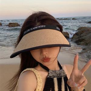 아트박스/에코벨 자외선 차단 라탄 밀짚 모자/썬캡