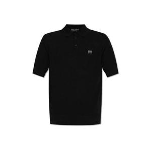 돌체앤가바나 로고 태그 폴로 셔츠 GXZ02TJBCF5 N0000 TP934623051