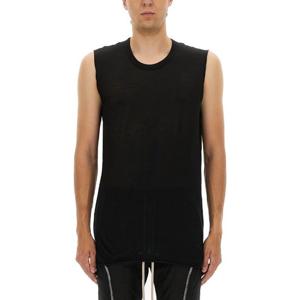 릭오웬스 베이직 크루넥 슬리브리스 탑 RU02E1151 UC09