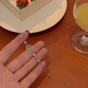 여성 큐빅 별 우주 플래넛 심플 포인트 팔찌