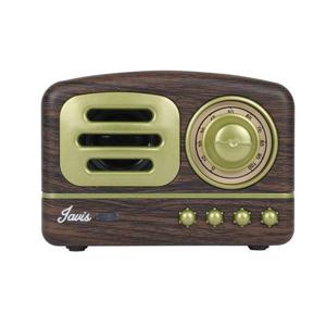 여행 레트로 블루투스스피커 우드타입 TF재생 FM라디오 미니