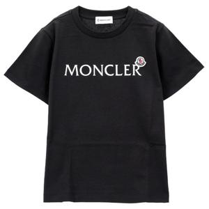 25FW 몽클레어 키즈 로고 반팔 티셔츠 8C00018 89AFV 999-K