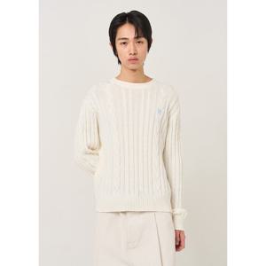 [플랙진]남성 케이블 니트 (PWTH1NTL07M)