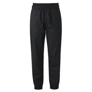 남자 여름 스트링 밴딩 조거 린넨 팬츠 NE-PTS-Q020-블랙