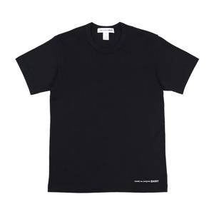 꼼데가르송 로고 반팔 블랙 티셔츠 FM-T020 1