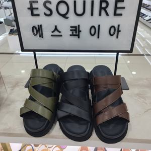 [에스콰이아][모다아울렛]에스콰이아 남성샌들 YAEMSD228_DG