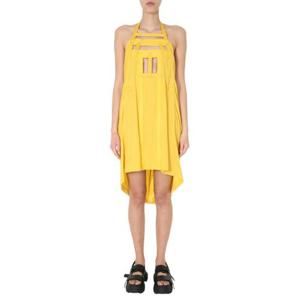 릭 오웬스 미디 원피스 RO20S1585 YELLOW