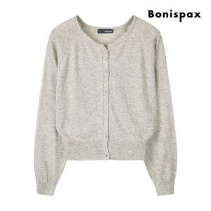 [보니스팍스(여성의류)]베이직 린넨 루즈핏 긴팔 가디건 (XP7KG005M0)